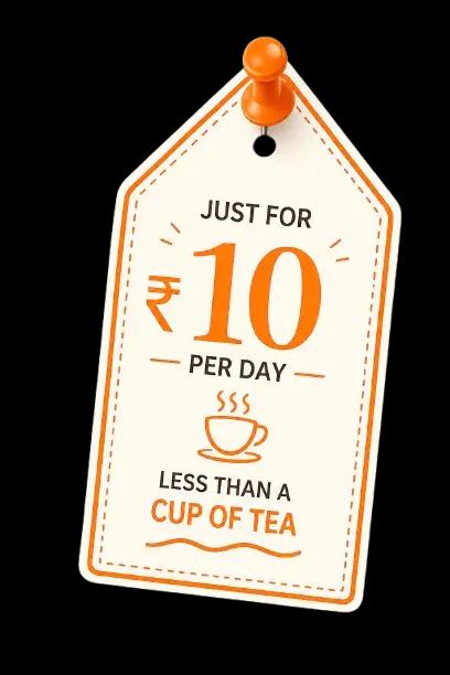 ₹10 per day